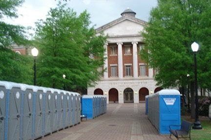 portable toilets for school and campus events Tuscaloosa, AL